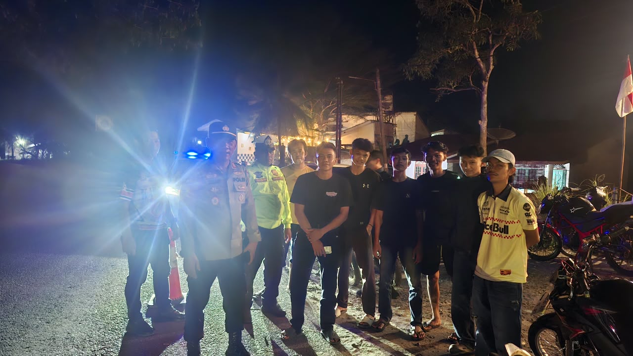 Polres Batu Bara Gelar Patroli Gabungan KRYD, Jaga Kamtibmas Dan Keamanan Masyarakat