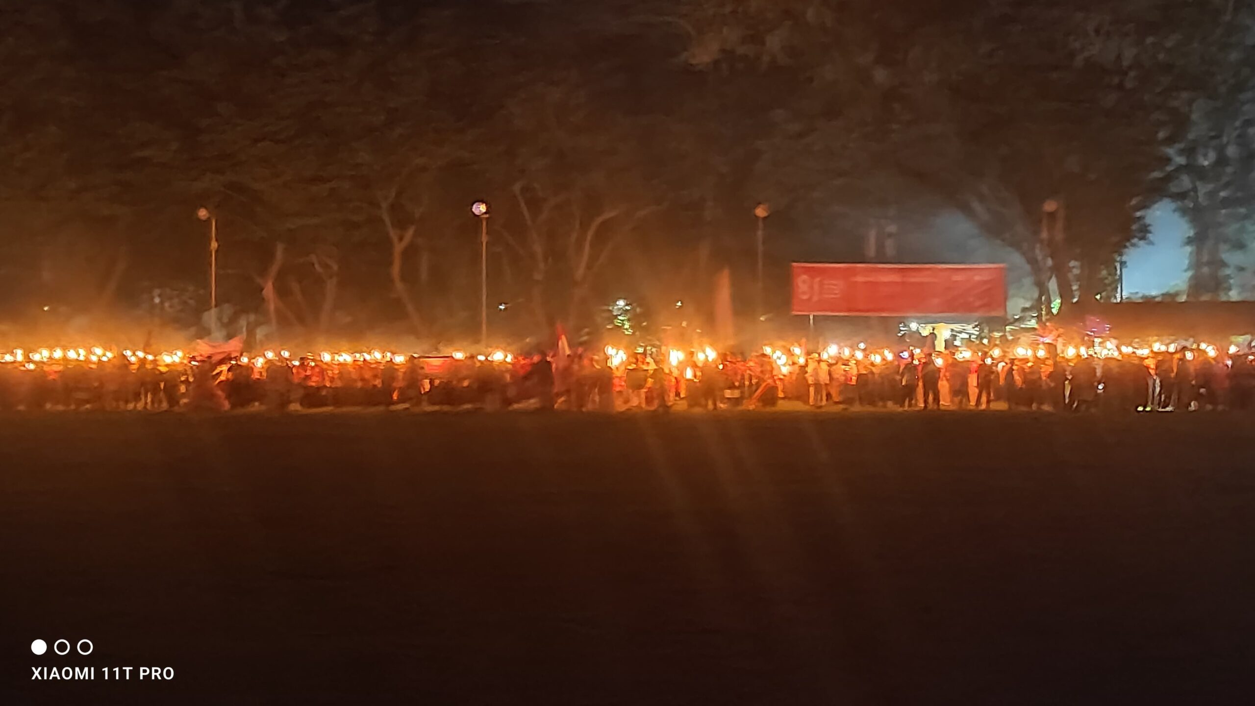 PT Inalum Gelar Pawai Obor HUT RI Ke-81, Diikuti 1.500 Peserta