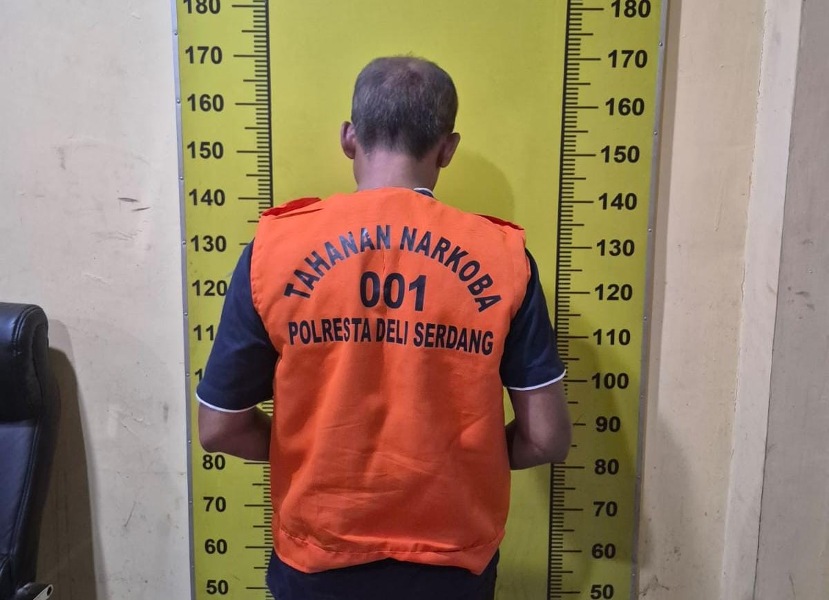 Setengah Abad Lebih, Pria Pagar Merbau Masih Nyambi Ngecer, Polisi Sita 1,8 Gram