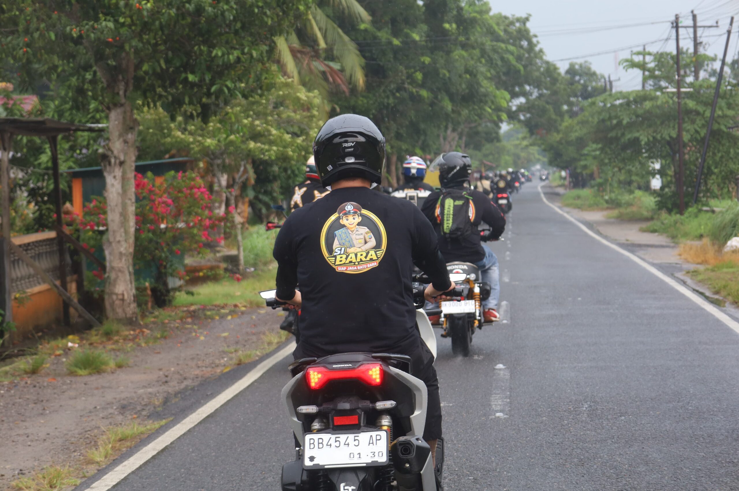 Kapolres Batu Bara Dampingi Pejabat Polda Sumut Sambang Kamtibmas Keliling Wilayah Batu Bara