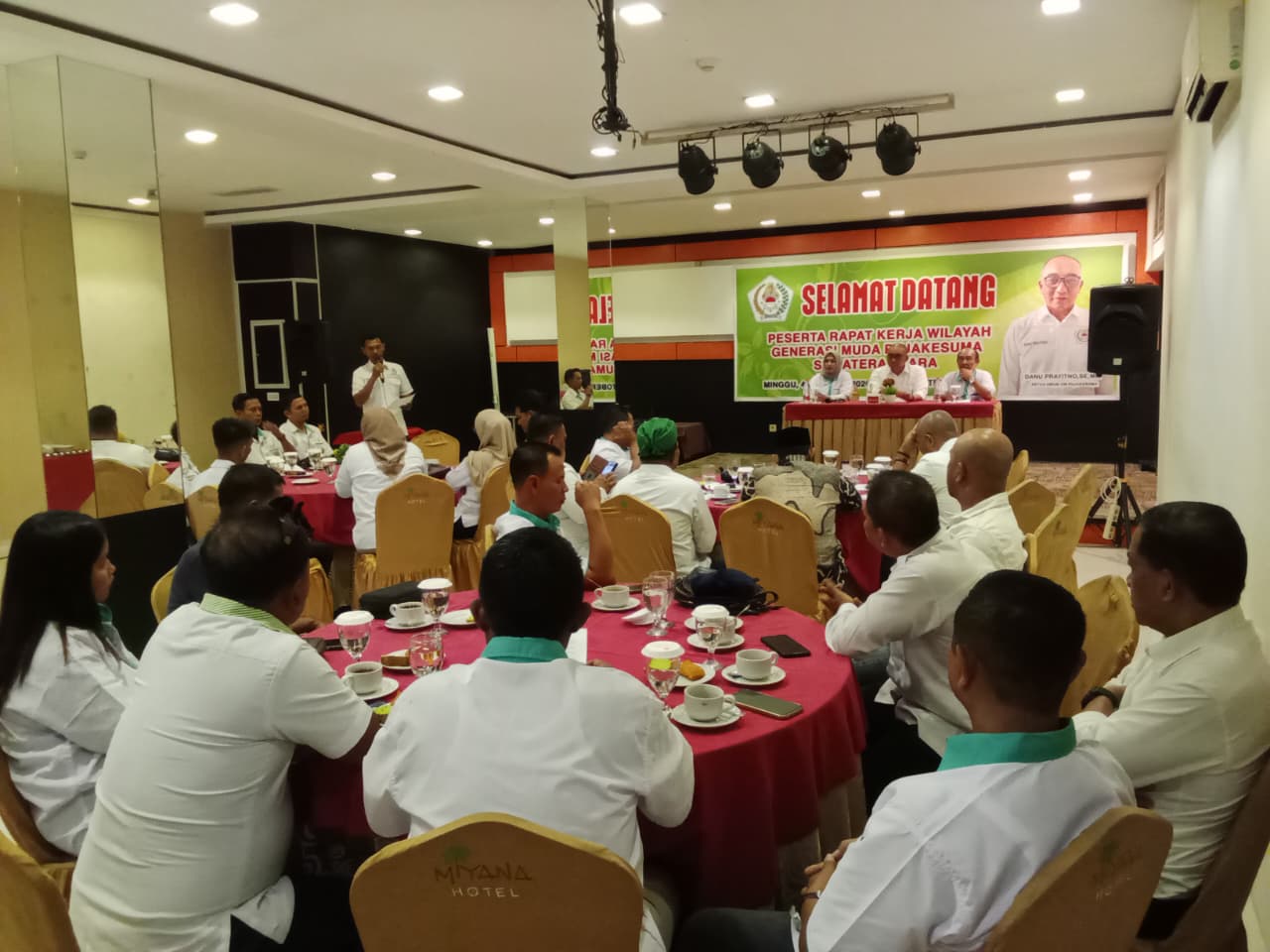 Danu Prayitno SE, MM Ajak GM Pujakesuma Dukung Pemerintahan Yang Sah Baik Pusat Dan Daerah