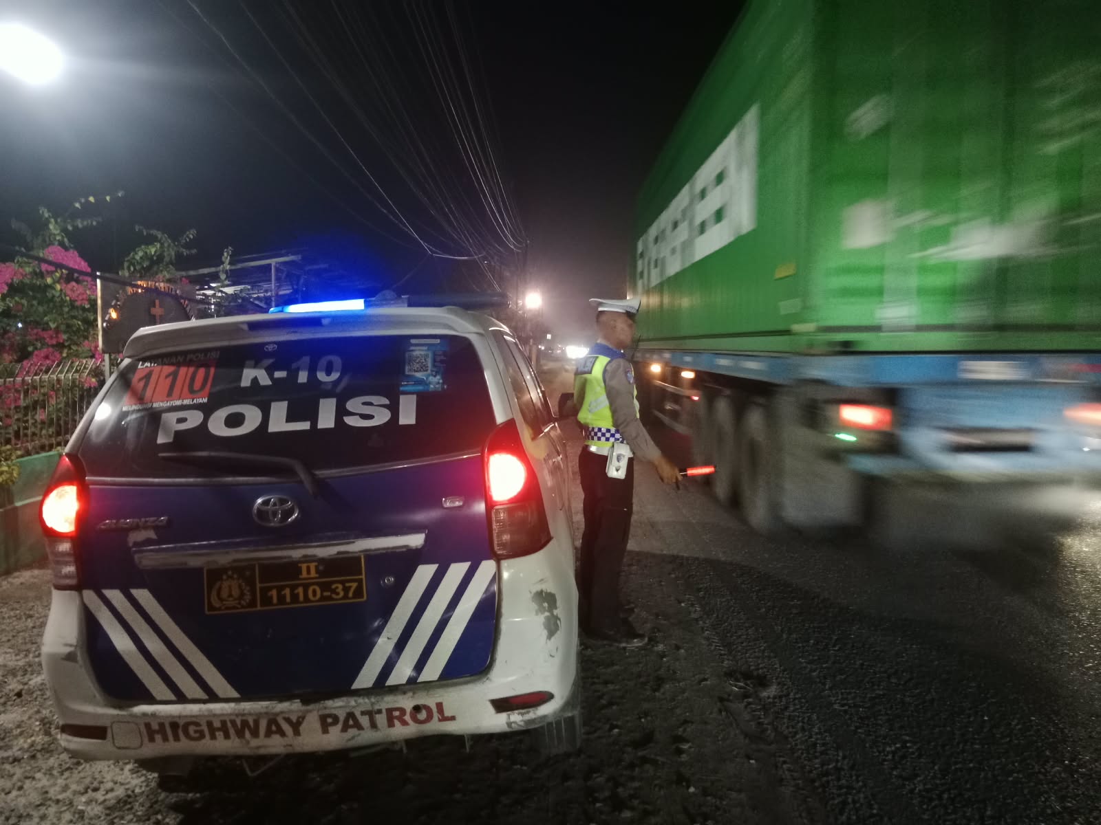 Polres Batu Bara Intensifkan Patroli Malam, Antisipasi Kejahatan Jalanan dan Gangguan Kamtibmas