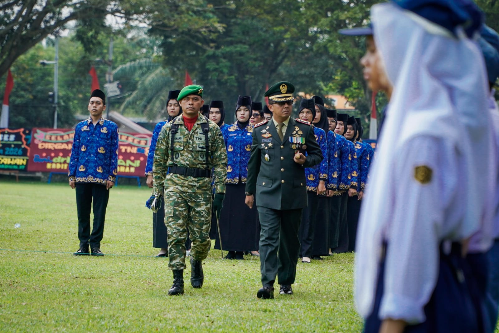 Wabup Syafrizal Hadiri Upacara HUT ke-81 TNI di Kisaran*